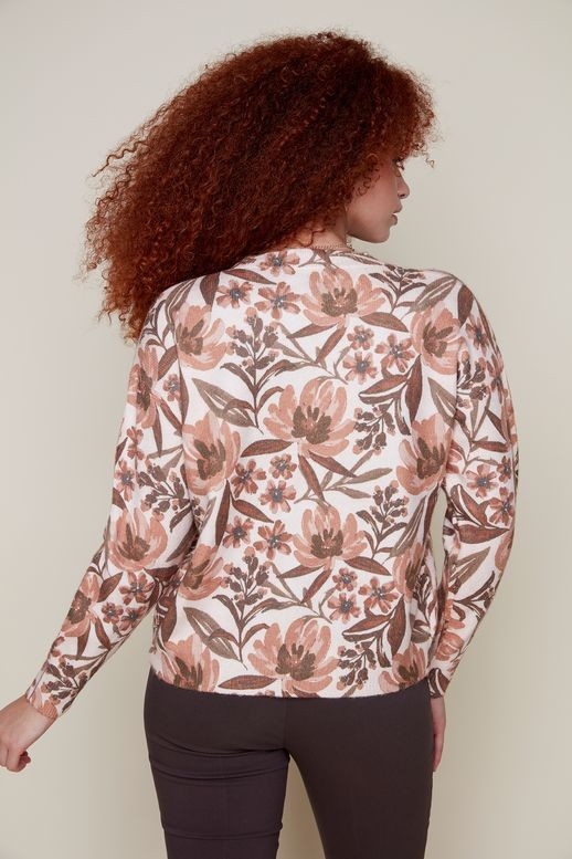 Haut Femme Cocomenthe Taille 36/38 - Manche Courte Motif Floral Vert Pistache, Bon état