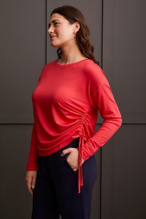 TRIBAL Chandail avec cordon sur le côté Taille L