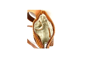 SAC À MAIN MODÈLE PHOEBE C-BRANDY