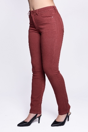 CARRELI Jeans Premium jambe droite C-Brique