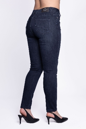 CARRELI Jeans Premium jambe étroite marine