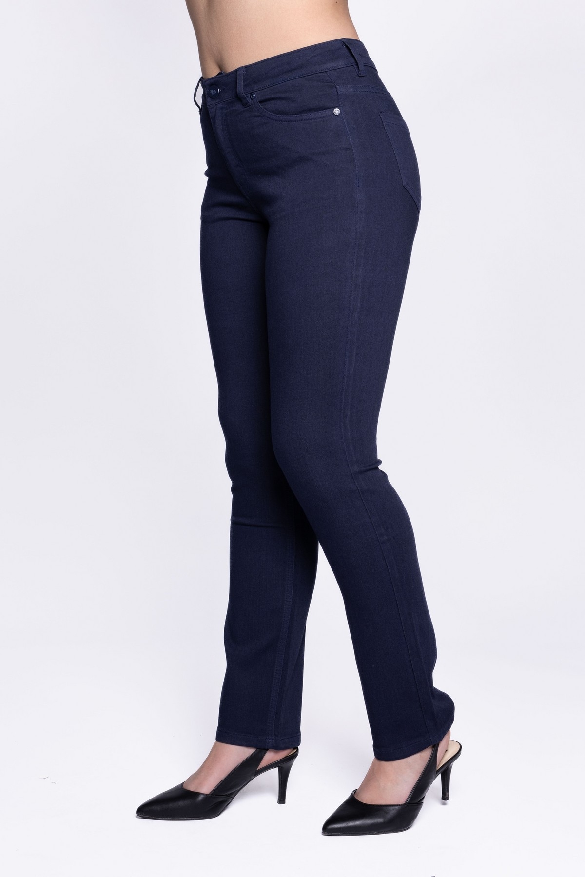 CARRELI Jeans jambe droite Taille