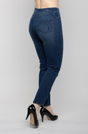 CARRELI Jean pull on jambe droite Taille