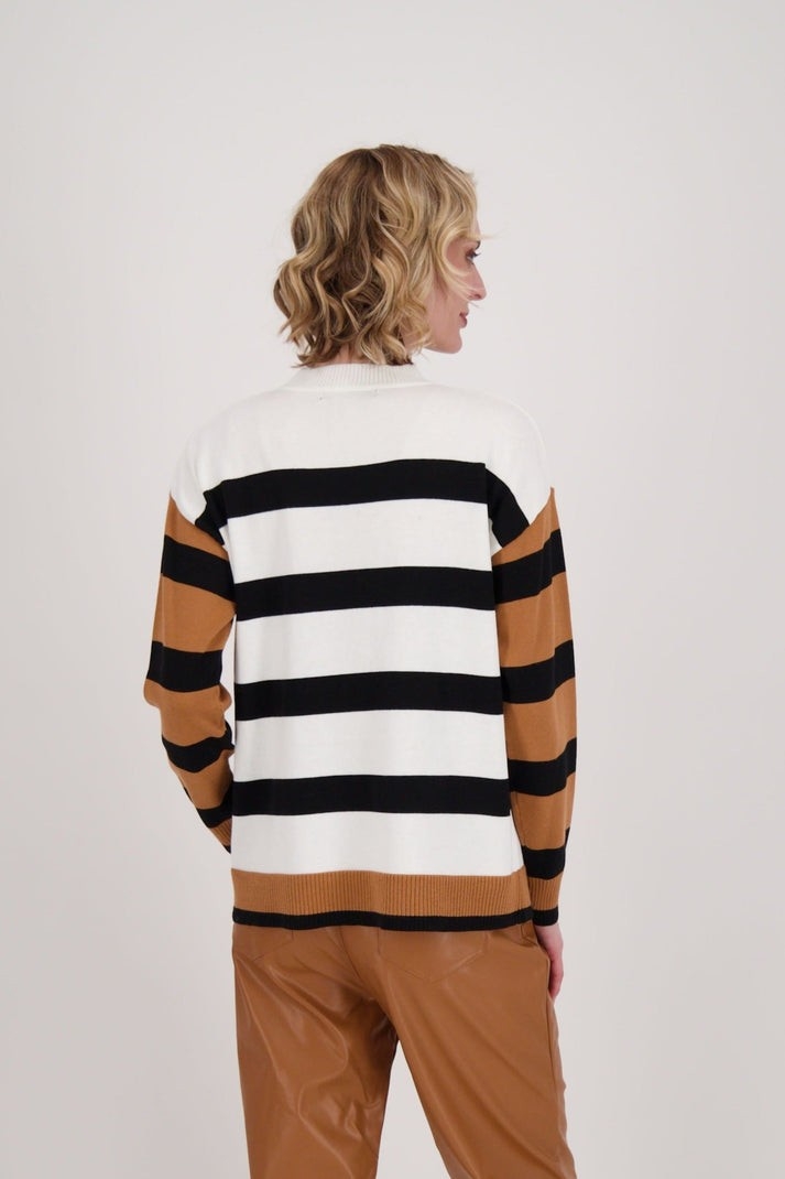 Top Rayé Beau Rolli BETTY BARCLAY Taille 36 - Occasion En Très Bon état