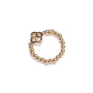 BEBLUE Bague Be Spirited en or plaqué 14 kt avec breloque Spirit