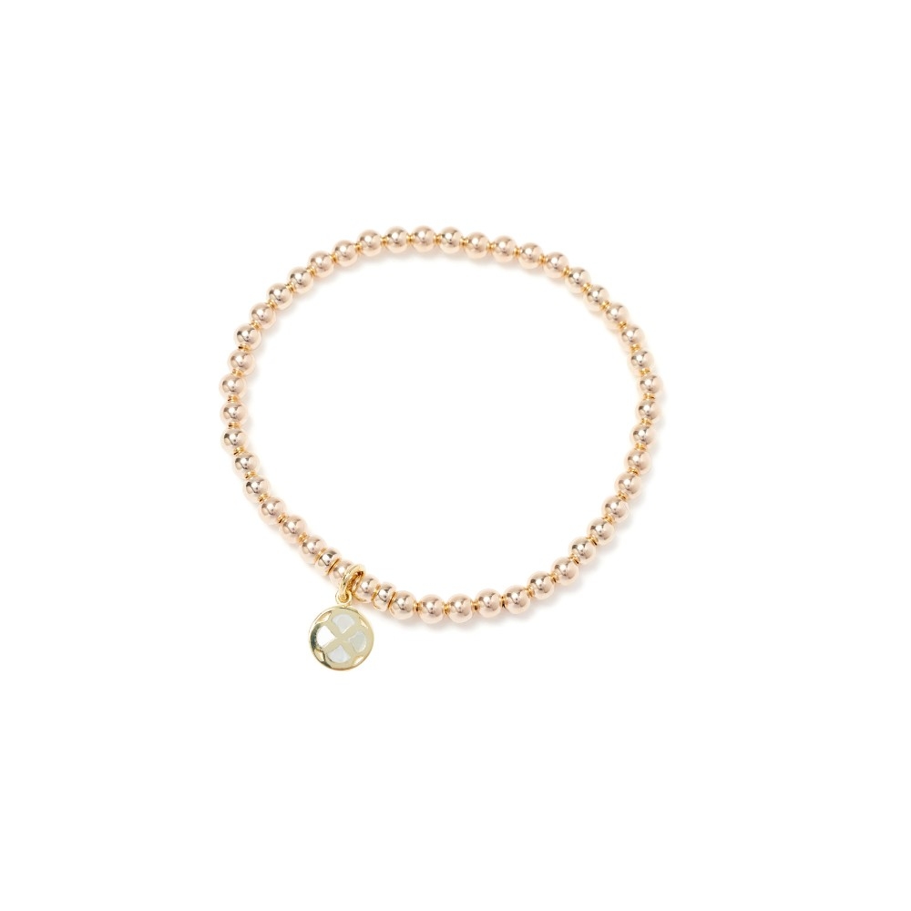 BEBLUE Bracelet Be Gifted e d'or plaqué 14 kt et breloque Spirit