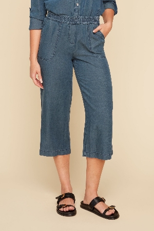 RENUAR Gaucho pull on à jambes larges