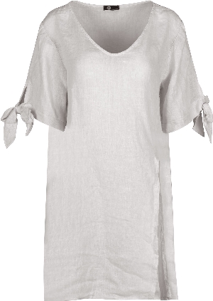 MADE IN ITALY Tunique à manches courtes C- Beige