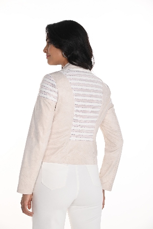 FRANK LYMAN Perfecto avec bandes contrastantes C-Beige