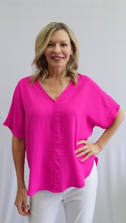 SOFT WORK Blouse à manches courte C- Rose