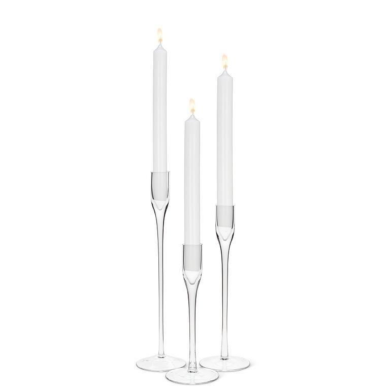 Petsola élégant et romantique bougeoirs en verre pour en ance Clasf maison-jar