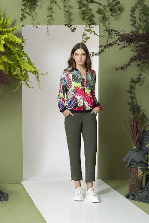 MALOKA Veste avec détail de bordure élastique  C-Jungle