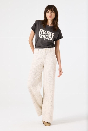 GARCIA T-Shirt avec inscription 'More Amore'  Taille XXL