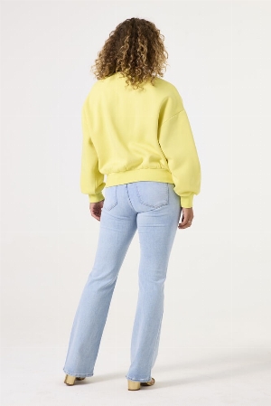 GARCIA Chandail de coton ouaté 'La Vita E-Bella' C-Jaune Taille XL