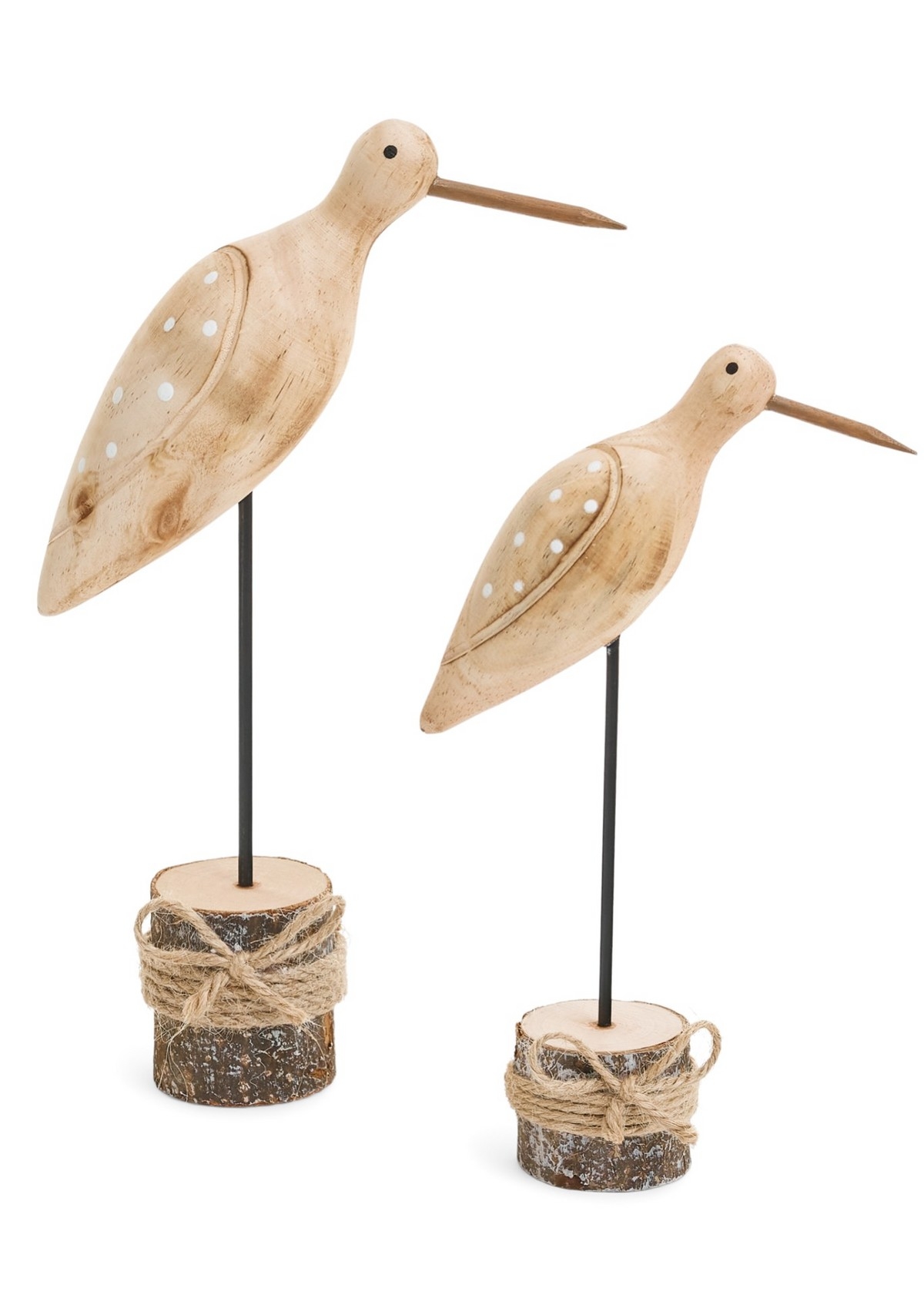 ADV Petit oiseau de bord de mer en bois C-Naturel