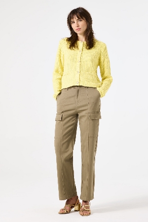 GARCIA Pantalon style cargo C-Kaki