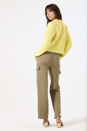 GARCIA Pantalon style cargo C-Olive