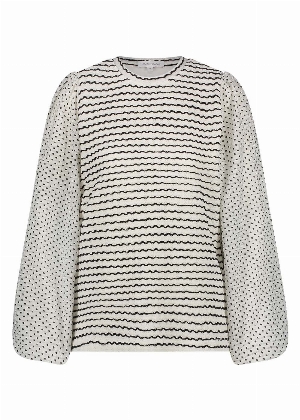 TRAMONTANA Chandail à manches longues bouffantes  Taille XL