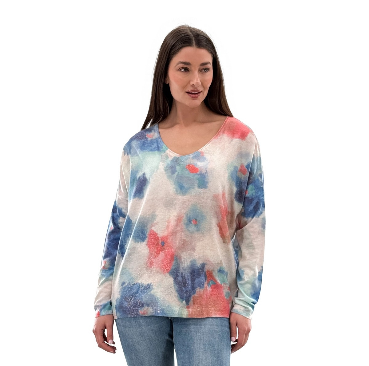 ORLY Chandail à manches longues imprimé Taille M