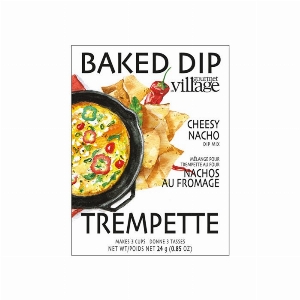GOURMET DU VILLAGE Mélange pour trempette au four Nachos 24g