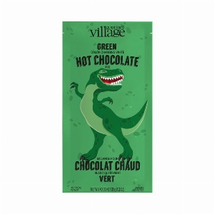 GOURMET DU VILLAGE Mélange pour chocolat chaud Dinosaure (Vert) 35g