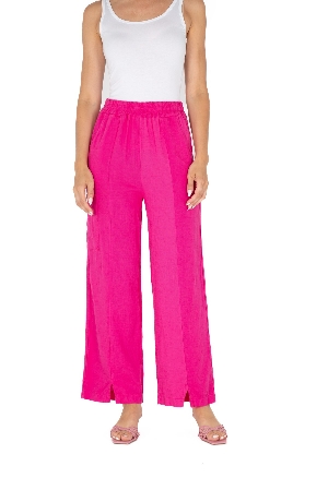 M ITALY Pantalon pull on style Cargo C- Sangria