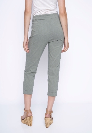 PICADILLY Capri pull on à revers C- Bruyère Sauge Taille 10