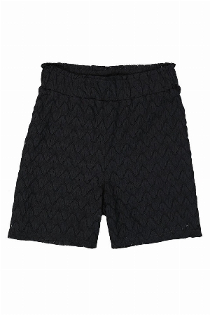 GARCIA Short pull on en dentelle C-Noir