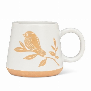 ABBOTT Tasse à base large Motif: Oiseau