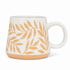 ABBOTT Tasse à base large Motif: Feuillage