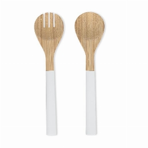 ABBOTT Ustensiles de service pour la salade C-Blanc
