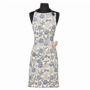 ABBOTT Tablier à motif floral Collection Emma C-Bleu