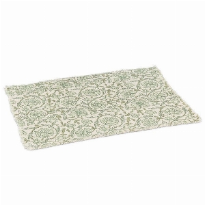 ABBOTT Napperon au motif floral Collection Evelyn C- Vert