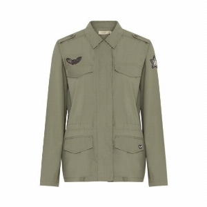 FRANSA Veste polyvalente de style militaire C- Vert