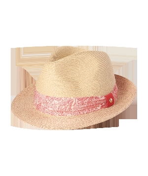 KOORINGAL Chapeau Fédora pour femme Théa C-Rose Taille Unique