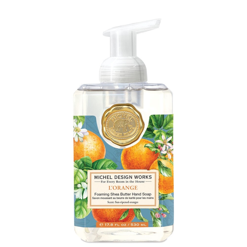 MICHEL DESIGN Savon à mains moussant 530ml Parfum: Orange