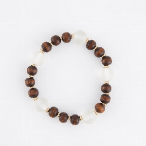 HOWARDS Ensemble de 5 bracelets montés sur élastique C-Multi