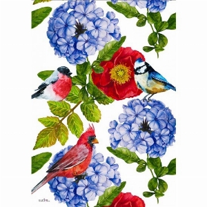 LUCIES.CA Petit drapeau 12X18po Thème: De la magie au jardin