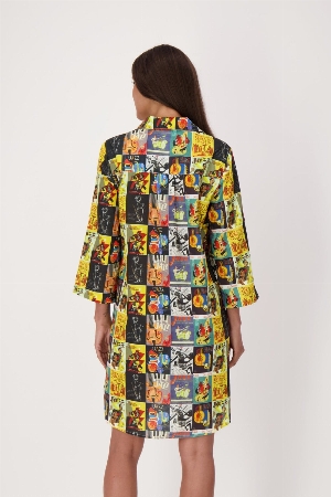 GABBY ISABELLA Robe chemisier imprimé Jazz