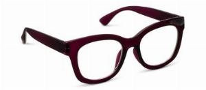 PEEPERSPECS Lunettes de lecture C- Cerise foncé