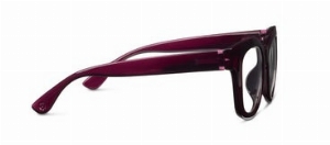 PEEPERSPECS Lunettes de lecture C- Cerise foncé