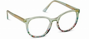 PEEPERSPECS Lunettes de lecture C- Vert  Force:
