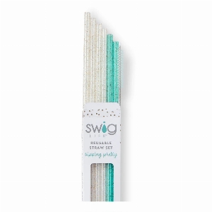 SWIG LIFE Pailles réutilisable avec brosse de nettoyage