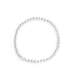 BEBLUE Bracelet Be Minimalist en argent 925 avec 1 perle