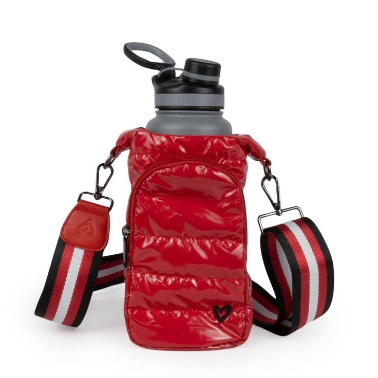 PRENELOVE Sac bandoulière H2O pour bouteille d'eau C-Rouge