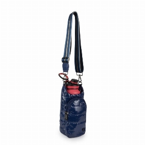 PRENELOVE Sac bandoulière H2O pour bouteille d'eau C-Marine