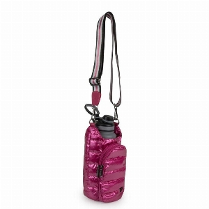 PRENELOVE Sac bandoulière H2O pour bouteille d'eau C- Fuschia