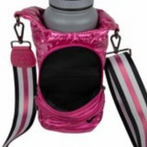PRENELOVE Sac bandoulière H2O pour bouteille d'eau C- Fuschia