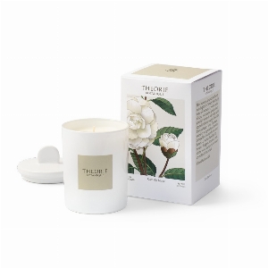 AROMASOURCE Bougie de soja 50hres Parfum: Camélia