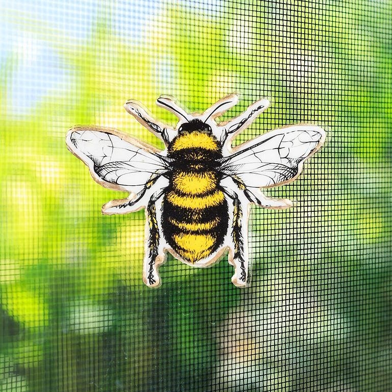ABBOTT Aimant double face pour moustiquaire Motif: Abeille